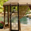 10 x 12 Trellis Gazebo Replacement Canopy Top Cover- RipLock