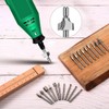 Wood Carving Bits Engraving Router Bit, 20pcs HSS Different Rotary