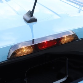 Tail Light Brake Light Tinted Cover for Ford Maverick 2022-2025 Pickup Truck, Rear 3rd Brake Center High Mount Stop Lamp Smoked Lens Cover Trim