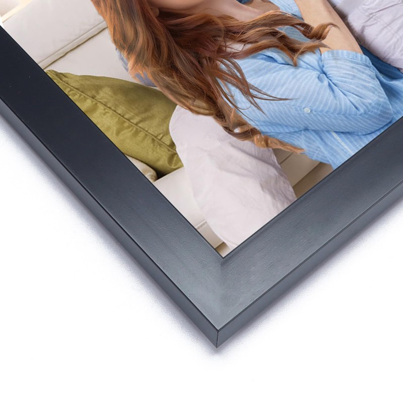 Giftgarden 6x6 Picture Frame Black, 6 by 6 Thin Square