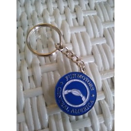 Fuji Motors Collector's Item Key Chain - Chrome Plated Original Limited Qty.