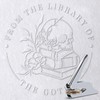 Book Embosser - from The Library of Book Lover Gifts,