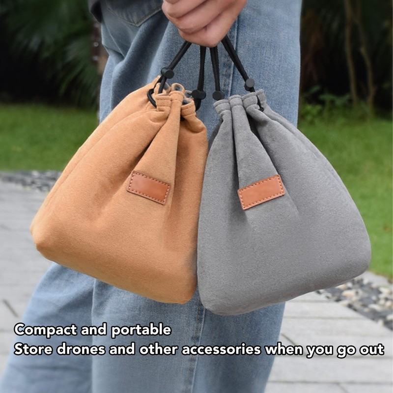 Drone Storage Bag Drawstring Carrying Bag Thickened Soft Polyester Drone