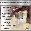 Black Diamond Stoneworks MARBLE & TILE FLOOR CLEANER. Great for