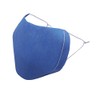 Cubrebocas de 2 capas paquete con 100 piezas (Azul cielo)