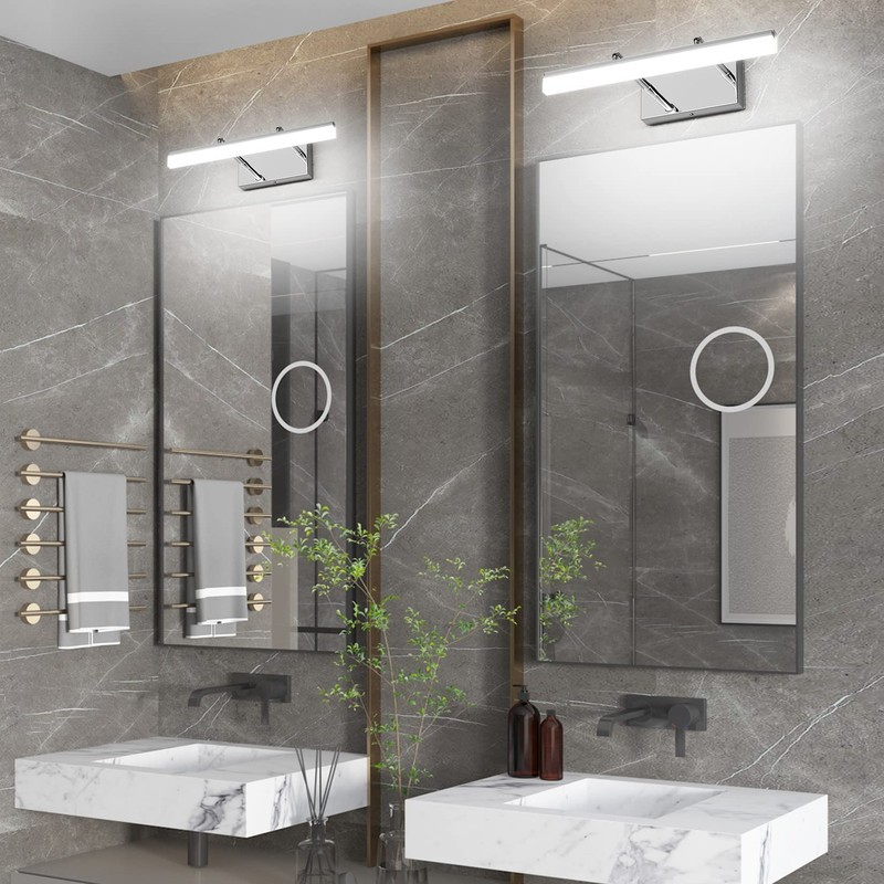 Aipsun 15.7 inch LED Vanity Lights Adjustable Bathroom Wall Light
