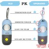YUCHIYA Dog Poop Bags Holder with LED Flashlight, Sky Blue,