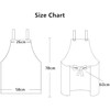 Unisex Restaurant Canvas Aprons Kitchen Barbecue Cooking Apron Bartender Avental