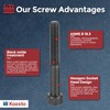 Kozelo 25pcs Socket Head Cap Screws - [M6-1 x 45mm]