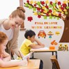 138Pcs Fall Bulletin Board Decorations, Fall in Love with Learning