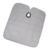 Hair Cut Cape Striped Polyester Waterproof Smooth Surface Neckline Adjustable