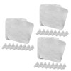 Beavorty 3sets Jewelry Cleaning Cloths Portable Polishing Cloths for Pearl