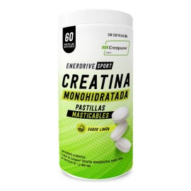Pastillas Masticables De Creatina Creapure® Sabor Limón