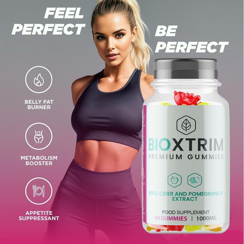 BioXtrim Gummies - All Natural - New & Sealed -