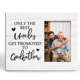 BCUANGD Uncle Gifts Picture Frames - Uncle Gifts from Niece Nephew，Best Uncle New Uncle Gifts Promoted to Uncle Photo Frame, Christmas Birthday Gifts for Uncle Brother Men 4x6 Picture Frame