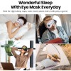knIykmr 2 Pcs Sleep Eye Mask, Guys Blackout Sleeping Mask