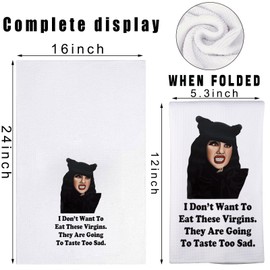 G2TUP WWDITS Nadja Towels Nadja Vampire Gifts Nadja TV Show Gifts WWDITS Dish Towels Nadja Kitchen Merch (I Don’t Want)