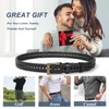 BELTROAD Mens Braided Leather Belt Woven Leather Belts Birthday Christmas