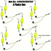 5 Packs Carp Fishing Hook Rig Set – Reverse Off-Bottom