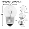 Mandala Crafts Low Wattage Light Bulbs for Signs and Indicators