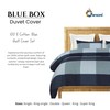 Amsons Quilt Cover Set – Blue Doona Cover - King