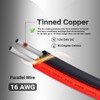 TMH 16 AWG 2pin 2 Color Red Black Cable 20