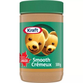 KRAFT Peanut Butter - Smooth 500g/17.6oz