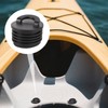 4pcs Kayak Scupper Plugs, Push-in Drain Hole Stoppers with Pull