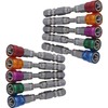 CNBTR 1/4inch Magnetic Screwdriver Bits Plasterboard Screw Bits Hex Shanks