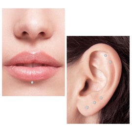D.Bella Nose Studs Non Piercing