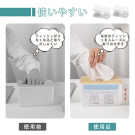 LKCCTK Raised Spring Tissue Height for Tissue Case, Easy Removal, Set of 4