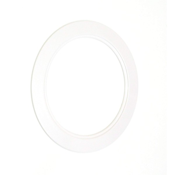Trim Ring for 6" Recessed Light Can Fixtures (5, White)