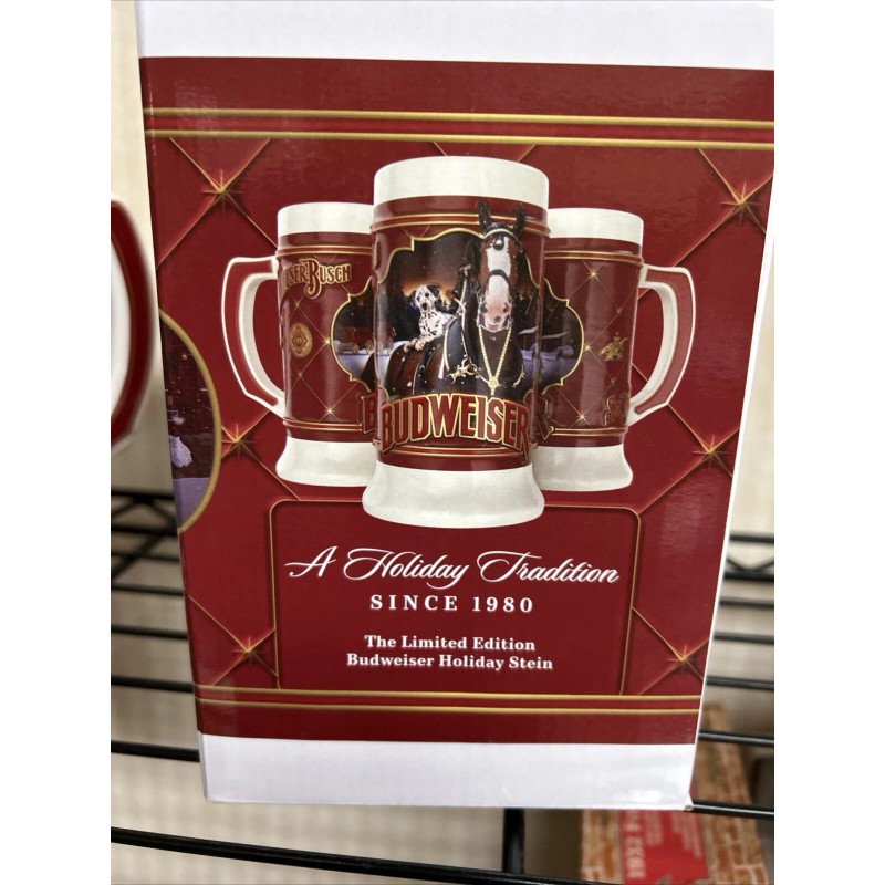 Budweiser 2022 Budweiser Holiday Stein BEST BUDS Annual Christmas Mug