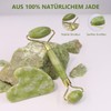 GUGUG Gua Sha Stone and Face Jade Roller Set for