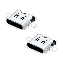 Mcbazel 2 Pack Replacement Type C Charging Port for Switch, USB C Charger Socket Connector for NS Switch Console Only (NOT for NS 2)