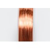 Craft Wire 24 Gauge, 99.9% Pure Copper Wire, Half Round,