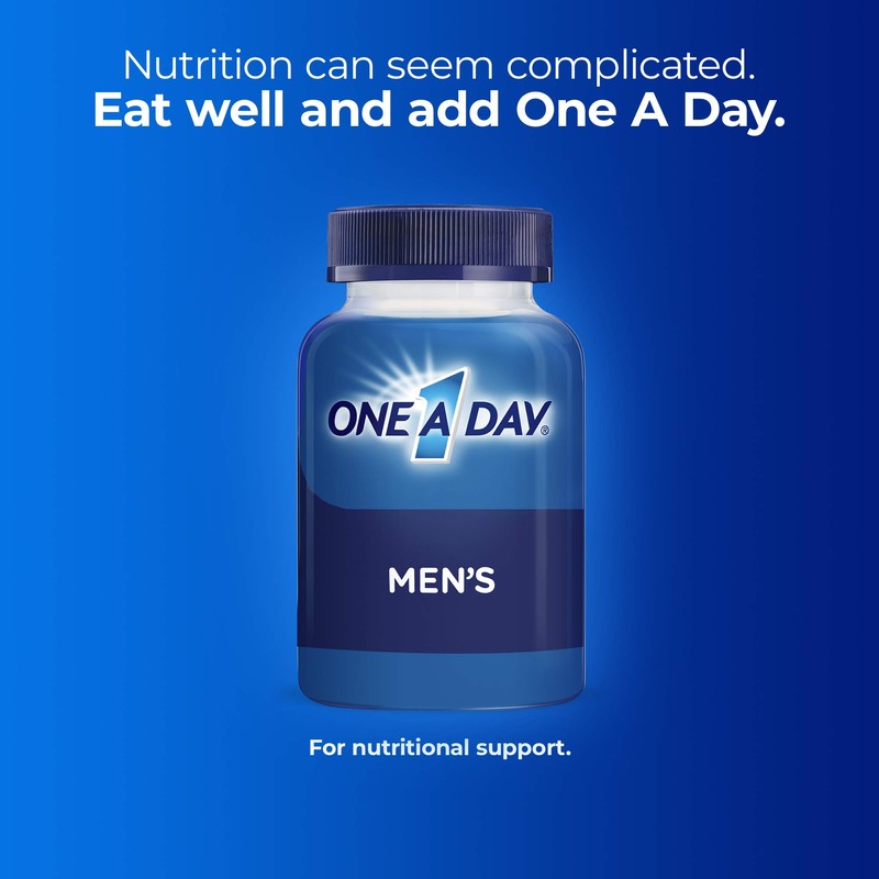 One-A-Day Men's Pro Edge Complete Multivitamin 50 Tablets (Value Pack