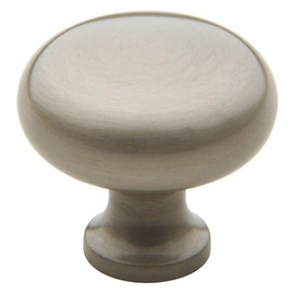 Baldwin 4706.150.BIN Classic Design 1-1/4-Inch Diameter Cabinet Knob, Satin Nickel