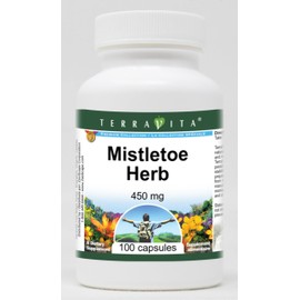 Terravita Mistletoe Herb - 450 mg (100 Capsules, ZIN: 511638) - 3 Pack