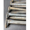 10 Railroad Spikes - Little Surface Rust - New -