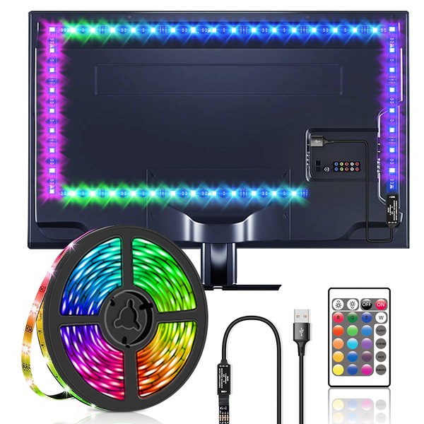 LED Tape Light, RGB TV Backlight, 2M Strip Light, SMD