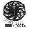 JDMSPEED New 12" Inch Universal Slim Fan Push Pull Electric