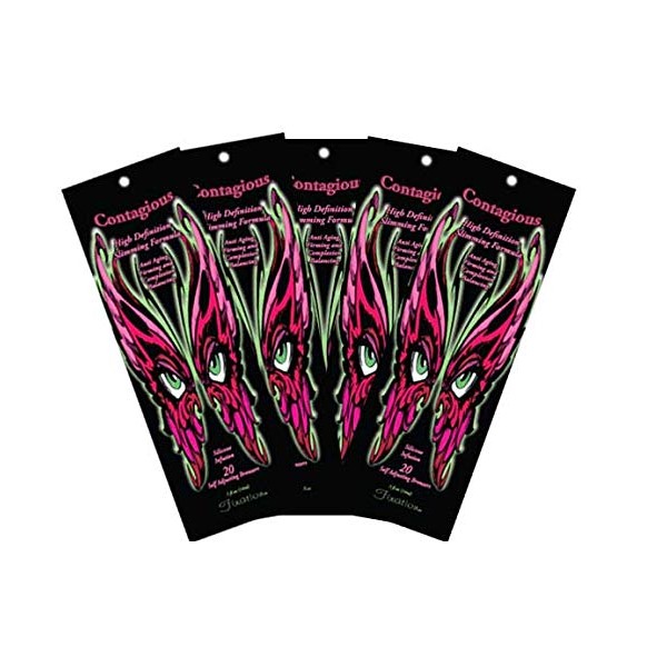 5 Contagious Tanning Lotion Bronzer Packets By Fixation
