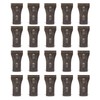 20PCS Home Decor Brick Hook Hole Free Alloy Steel Wall