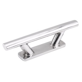 Keenso Boat Cleat, 8inch Stainless Steel Heavy Duty Boat Mooring Dock Deck Rope Cleat for Marine Yacht Boat/Yacht Spare Parts