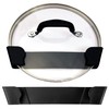 Maplefield Pot Lid Wall Organizers - Stick-On Clips for Pot