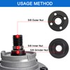 3 Pcs Angle Grinder Nut Angle Grinder Wrench Kit, 5/8-11