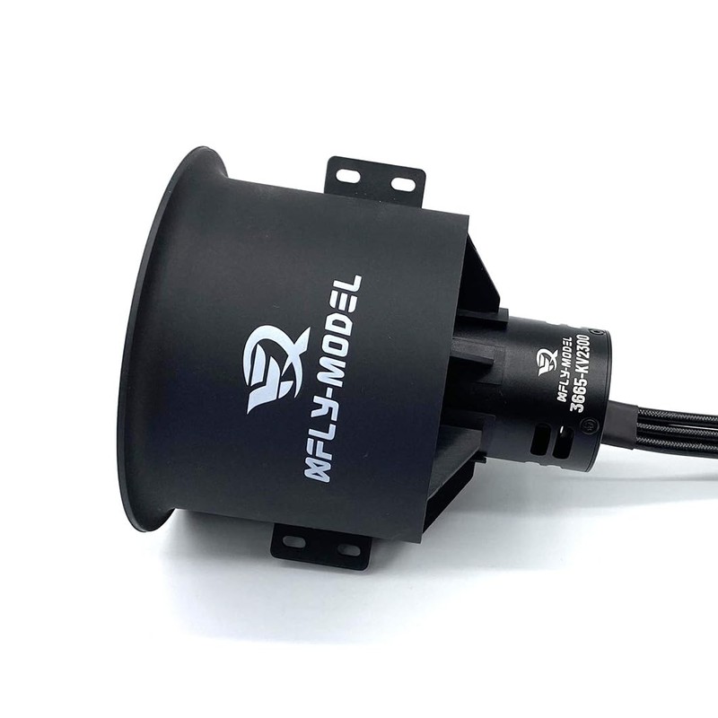 XFLY-MODEL 80mm 12-Blade EDF Ducted Fan with 6S Brushless Inrunner