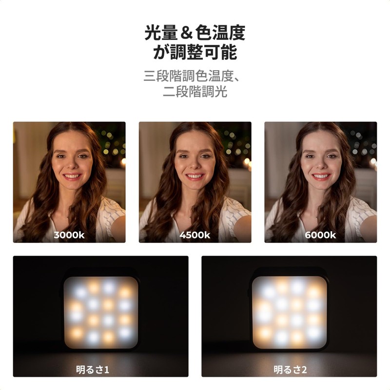 K&F Concept Osmo Pocket 3 Photography Light, Complementary Light, Compact