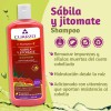 Shampoo Sabila Y Jitomate Para Cabello 550 Ml Cuarzo Natural